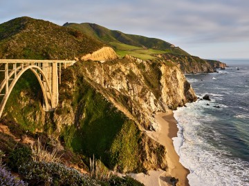 Bixby Creek Bridge on Highway 1, California
