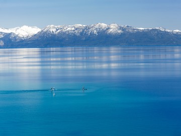 Paddle boarding