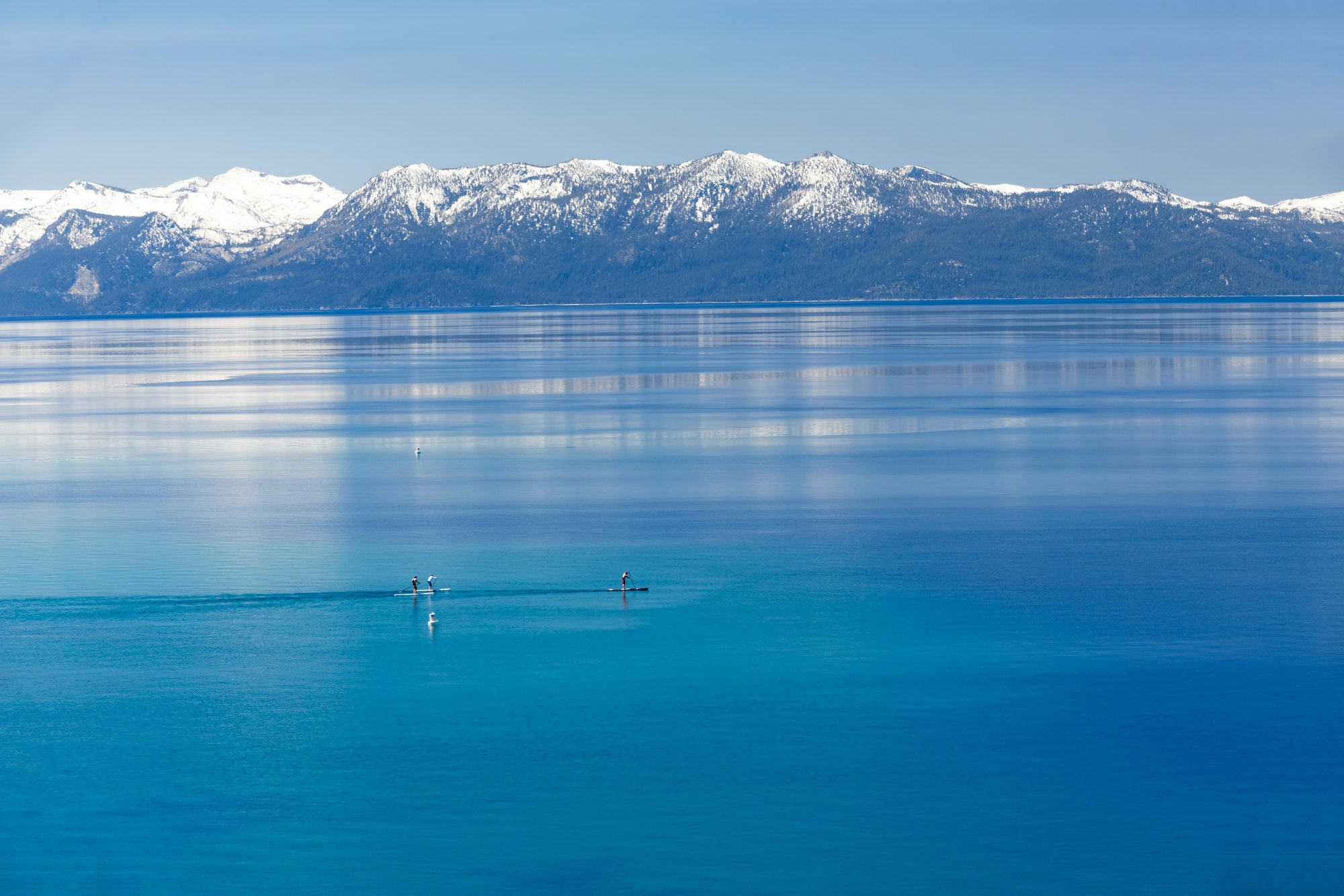 Paddle boarding